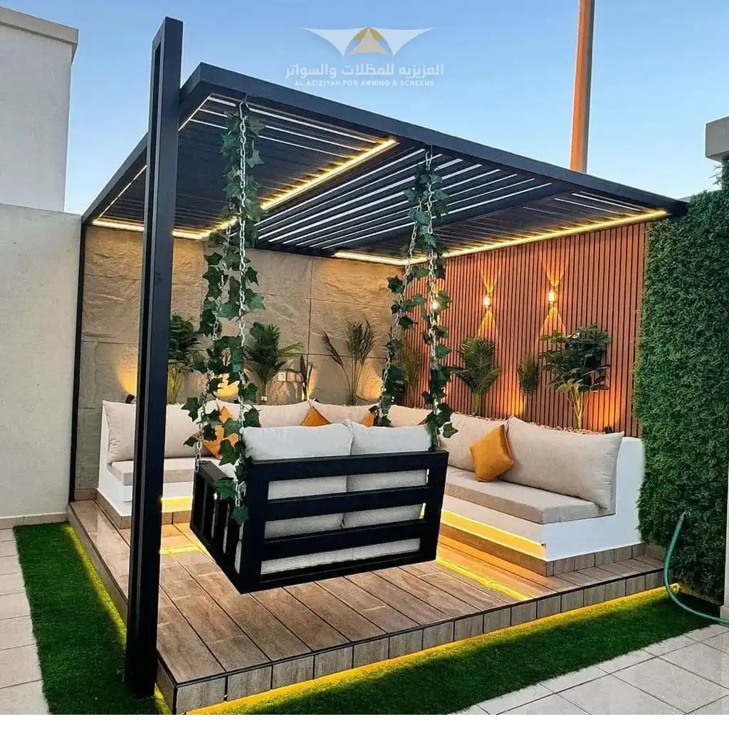 تركيب جلسات خارجية