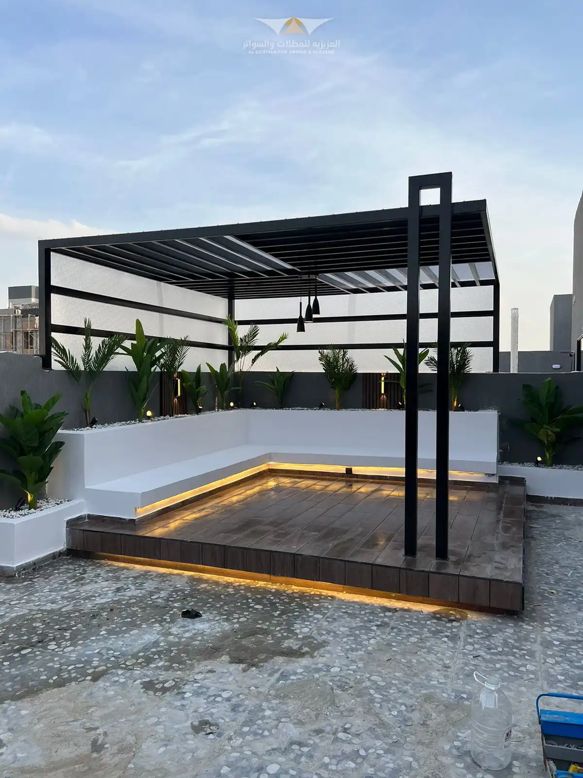 تركيب مظلات خارجية