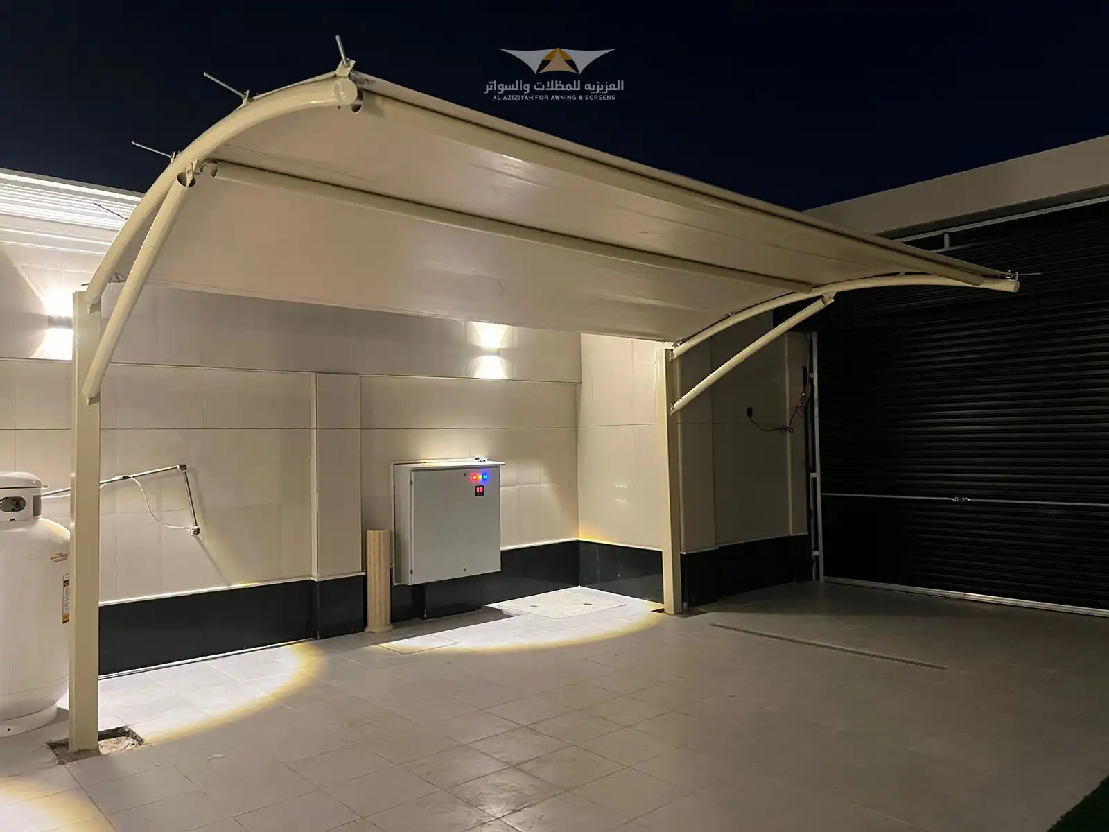 تركيب مظلات