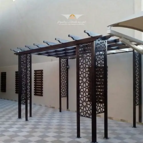 برجولات حدائق خشببر