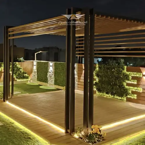 تفصيل وتركيب برجولات بجدة |2026 خشبية وحديدية عصرية - 3