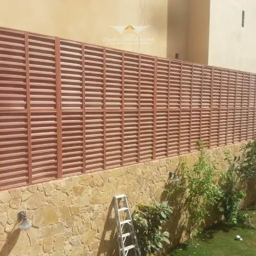 سواتر خشب بلاستيكي