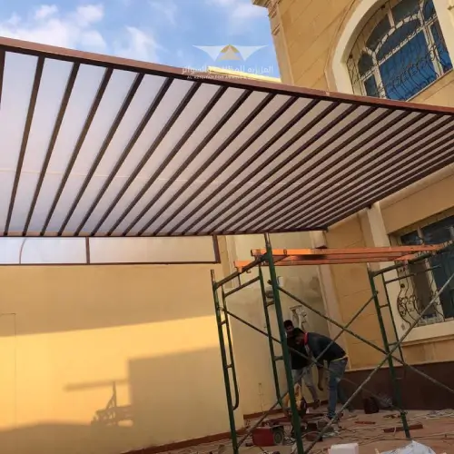 شركه عمل برجولات خشب في السعوديه