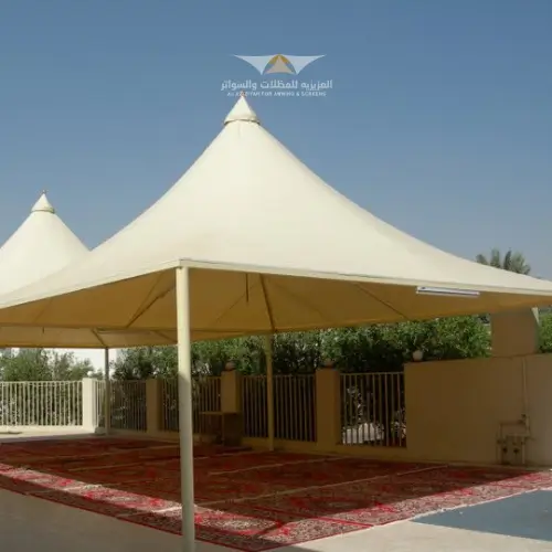 قماش مظلات PVC (ألماني وكوري)