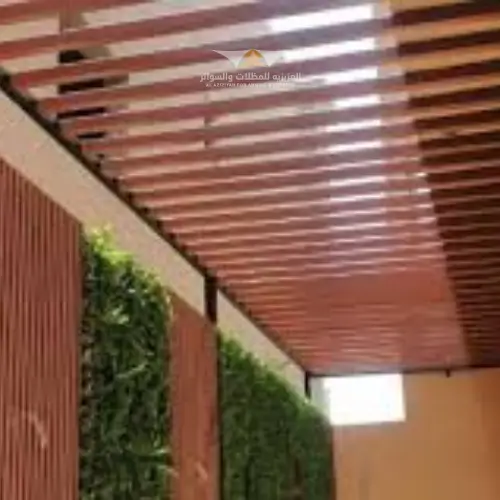 مظلات حدائق حديد