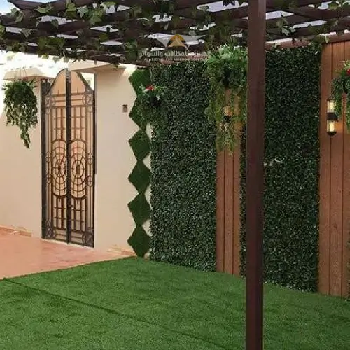 مظلات خشب للحدائق