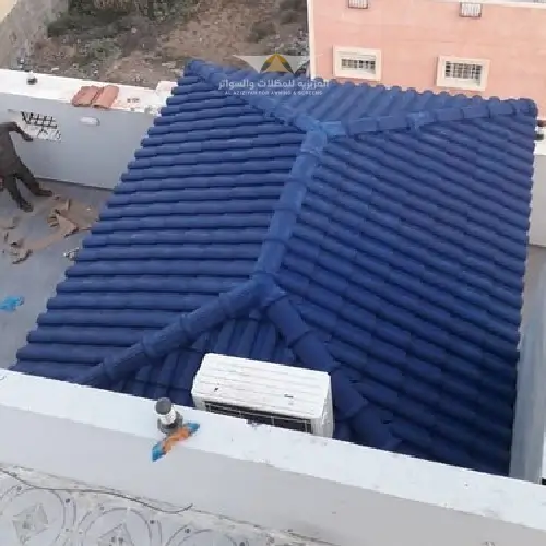 القرميد المعدني (الكوري وغيرها)